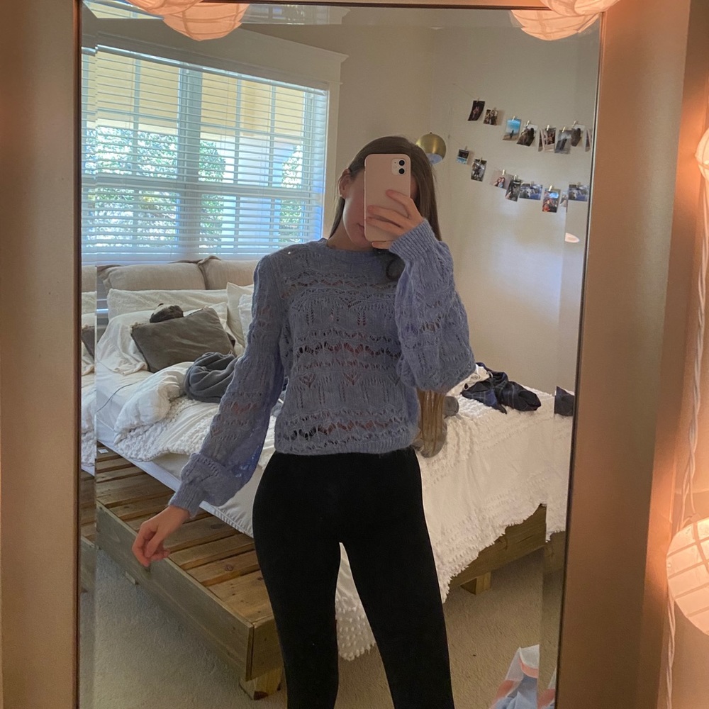 Zara Baby blue sweater